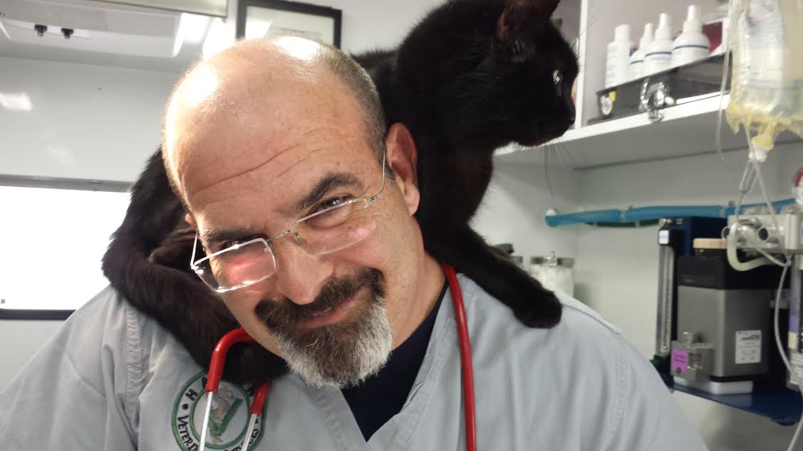 Dr. Joe Bloom, veterinarian.